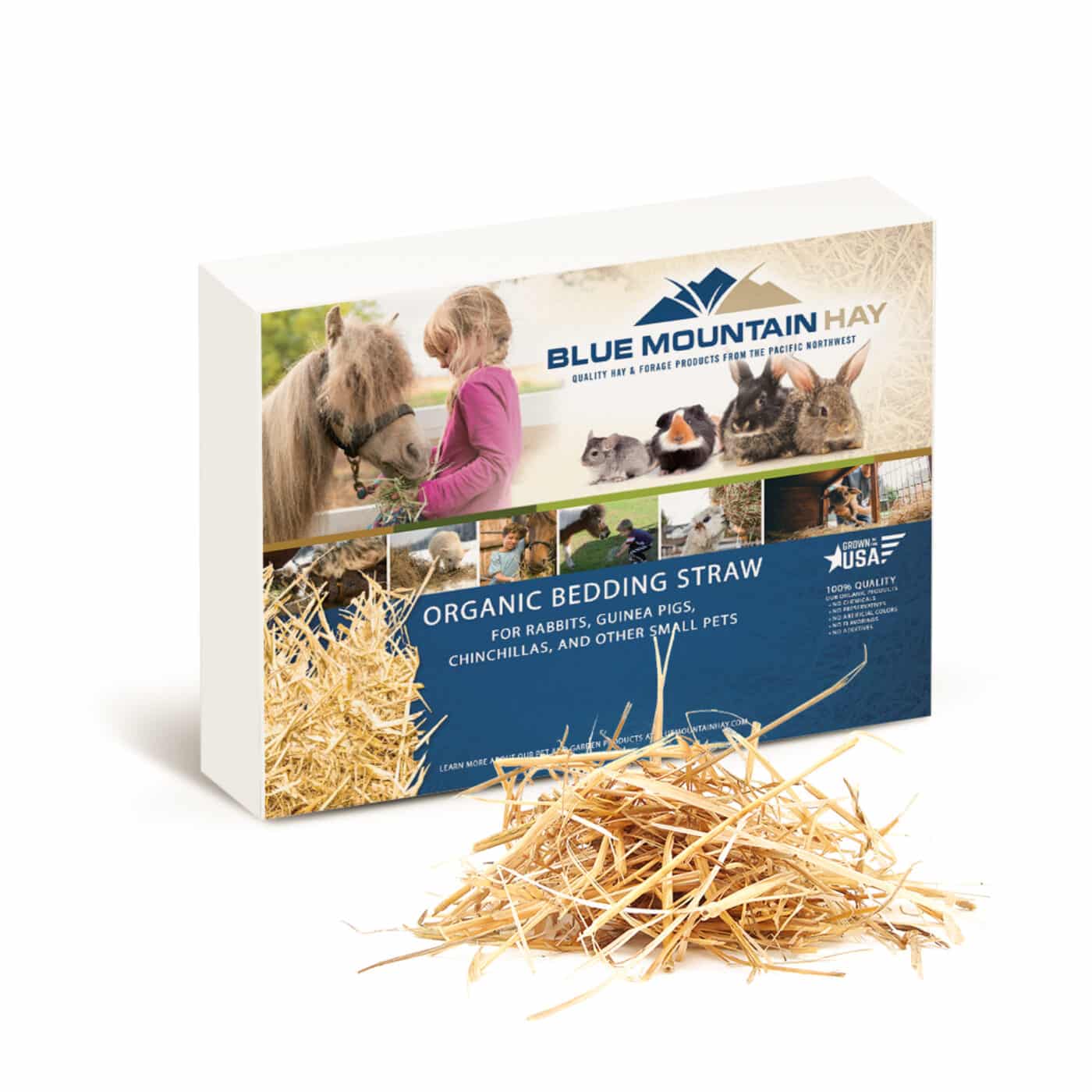product photo of straw bedding for rabbits for sale